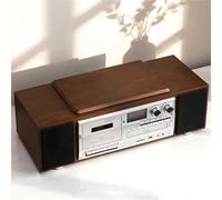 Portable CD Player with Bluetooth, Built-in Dual Speakers, USB/AUX Modes, FM/AM Radio, Remote Control, Ideal for Home and Office Use
