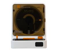 Portable CD Player with Bluetooth, Dual Speakers, HiFi Sound, RGB Lights, Supports CD/FM/USB, Ideal for Home, Car, Office