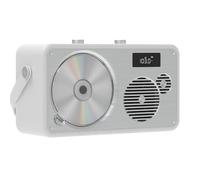 Portable CD Player with Bluetooth, FM Radio, 2000mAh Rechargeable Battery, MP3/USB Playback/Aux Input/Headphone Jack/Remote Control, 10W Speaker, Player