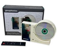 Portable CD Player with Speakers & Bluetooth, Rechargeable, Stereo | Perfect for Kids, Elderly & Home | Wall Mounted or Free Standing - GTMC-20