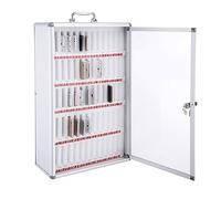 Portable Cell Phone Locker for Schools - Holds Up to 60 Phones Ideal for Classroom Management & Security Available in 6/12/24/36/48 Capacity Options
