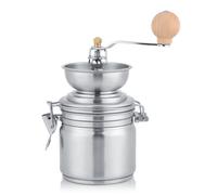 Portable Ceramic Burr Coffee Grinder, Manual Stainless Steel Mill For Fresh Coffee, Noise Free Grind Anywhere