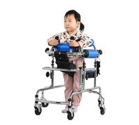 Portable Cerebral Palsy 6-Wheeled, Adjustablewith 6 Wheels,Standing Frame,Portable Stand Uprightfor,Suitable for 0.99