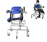 Portable Cerebral Palsy Adjustablefor Rehabilitation, 6 Wheel Supportwith Mobility Challenges, Enhances Stability and Independence