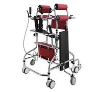Portable Cerebral Palsy Walking Aid Adultseniors Standing Frame, Anti Recline, Anti Rollover, Lower Limb Training,Aid The Disabled,A