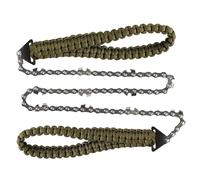Portable Chain Saw | 11 Teeth Pocket Portable Backpack Saw | Chain Saw with String and Rope | for Mountaineering Camping Gardening Survival Landscaping Woodworking Farm Home