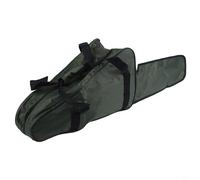 Portable Chainsaw Carry Case for 12"/14"/16" Chain Saws - Heavy-Duty 600D Oxford Fabric Protective Tote with Adjustable Strap, Army Green