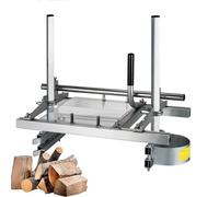 Portable Chainsaw Mill for Wood Cutting, Adjustable Thickness for Precision Planking, Ideal for Logs and Trees (Accessories Not Included)