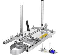 Portable Chainsaw Mill Guide System for Wood Planking and Milling