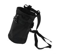 Portable Chalk Bag with Protective Design and Easy Access Features for Active Lifestyles (Black)