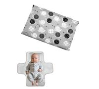 Portable Changing Mat Cute Snail Waterproof Foldable Travel Changing Mat Wipe Clean Reusable Waterproof and Compact for Diaper Bags Travel Car Backseat Changing