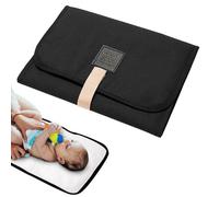 Portable Changing Mat - Foldable Waterproof Diaper Pad, Comfortable Thick Travel Changing Pad Compact Folding Design Care Outdoor Tours Journeys Outings Diaper Bag Use | Soft cushi