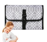 Portable Changing Mat,Wipeable Folding Travel Changing Pad Babies Changing Mat | Washable Waterproof Diaper Changer Travel Bag Portable Diaper Changing Station