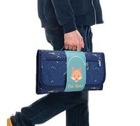 Portable Changing Pad | Foldable Baby Portable Changing Pad Travel - Baby Changing Pad for Girls & Boys Waterproof Travel Changing Station One-Hand Diaper Change Pad