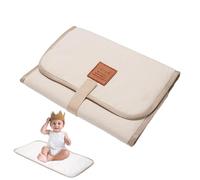 Portable Changing Pad - Portable Diaper Changing Pad with Magic Stickers | Baby Changing Mat | Childress Full Body Portable Changing Pad | Waterproof Wipable Travel Liners for