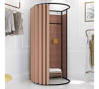 Portable Changing Room Divider - Movable Fitting Room with Curtain & Hook for Retail, Offices, Outdoor Events, Privacy Screen for Clothes Change, Instant Setup, Lightweight Design (M)