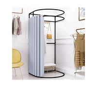 Portable Changing Room with Curtain and Rail - Modern Removable Design for Easy Setup and Use
