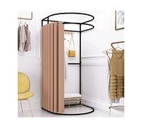 Portable Changing Room with Curtain and Rail - Modern Removable Design for Easy Setup and Use