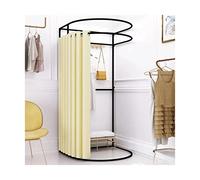 Portable Changing Room with Curtain and Rail - Modern Removable Design for Easy Setup and Use