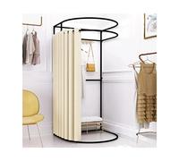 Portable Changing Room with Curtain and Rail - Modern Removable Design for Easy Setup and Use