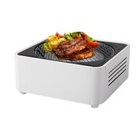 Portable Charcoal Barbecue, Compact Outdoor Grill, Mini Barbecue | For Camping, Beach, Backyard, Garden, Home, Picnic, Travel, Kitchen, Indoor, Outdoor, Party