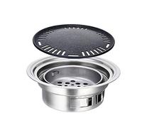 Portable Charcoal Barbecue Smoker Grill with Tool Kits for Camping, Picnic, and Backyard Cooking
