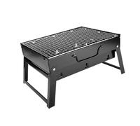 Portable Charcoal BBQ Grill,Folding Lightweight Outdoor Grill for Camping, Picnics, Backyard Cooking,Compact Metal Grill for Easy Travel,Multifunctional Barbecue Grill