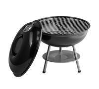 Portable Charcoal Grill, Compact Folding BBQ Grill with 14 Inch Cooking Grid for Outdoor Camping, Backyard, Beach, Picnic - Lightweight Steel Barbecue for Garden, Travel, Tailgating