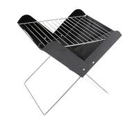 Portable Charcoal Grill, Portable BBQ Grill Folding BBQ Grill Office Camp Fire Outdoor Cooking Equipment Heavy Metal for Camping, Picnics and Outdoor Activities