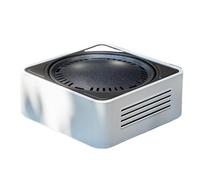 Portable Charcoal Grill | Table Barbecue Stove | Portable Charcoal Barbecue | For Home Camping Garden Travel Yard Picnic Beach Indoor Outdoor Kitchen and Party