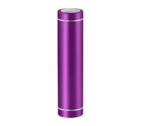 Portable Charger 1500mAh 2.5oz Lightweight Power Bank 5V 2.4A Output & 2A Input Battery Pack Mini Phone For Pad And Etc 20000 Wireless (Purple, One Size)