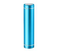 Portable Charger 1500mAh 2.5oz Lightweight Power Bank 5V 2.4A Output & 2A Input Battery Pack Mini Phone For Pad And Etc 20000 Wireless (Sky Blue, One Size)