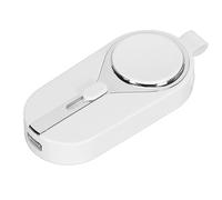 Portable Charger, 2000mAh Mini Power Bank with Keychain, Fast Charging Travel Essential Phone Power Bank Small External Battery Pack for IOS Watch Phone (White)