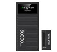 Portable Charger: 66W Fast Charger, Convenient Backup Charger | 66W Fast Charging Charger with 50000mAh Capacity, Multifunctional Portable Charger