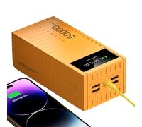 Portable Charger Bank - Charging Brick with High Capacity, USB, LED Display Juice Vault, Battery Unit, External Source Package, Mobile Dock Station, Travel Cell Backup Core