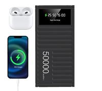 Portable Charging Bench - 66 Watt, 50,000 Milliamp Hours Capacity, Fast Charger, Multi-Function Mobile Phone Battery Power Supply with Multiple Ports | High Speed Charging for Mobile Phones, T