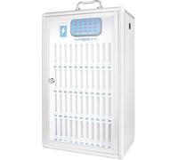 Portable Charging Cabinet for Smartphones - USB Rechargeable Mobile Phone Charging Station for School, Church, and Airport