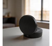 Portable Charging Case for RingConn Smart Ring with 590mAh, Hard-Shell Protection, Type-C Fast Charge Dock, Travel Essential, Black(Size6-7)