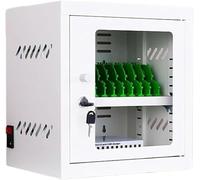 Portable Charging Mobile Phone Cabinet, Lockable Cellphone Locker Storage, USB Charging Station with Wheels for Students and Tourists
