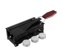 Portable Cheese Melter Pan with Foldable Wooden Handle and Candle Set
