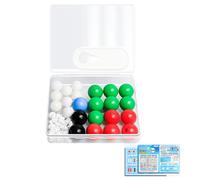 Portable Chemistry Molecular Model Group with Storage Container for Lab Demonstrations Hands on Practice Chemistry Molecular Model Group
