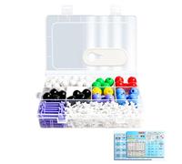 Portable Chemistry Molecular Model Group with Storage Container for Lab Demonstrations Hands on Practice Organic Chemistry Model Kits