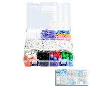 Portable Chemistry Molecular Model Group With Storage Container For Lab Demonstrations Hands On Practice Organic Molecular Student And Teacher Set