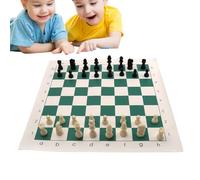 Portable Chess Board for Adults - Premium Strategic Game | Quality Chess Piece Set, Carry Bag Included, Intellectual Game for Hobbies, Training, Tournaments and Easy Moving
