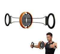 Portable Chest Expander and Upper Body Workout Equipment, Tension Flywheel Twister Arm Trainer, Adjustable Design Arm Exerciser and ChestFly Machine, for Shoulder Chest Back Training