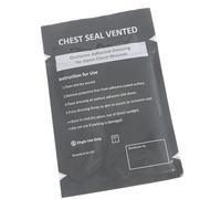 Portable Chest Seal Vented Medically Patches Outdoor Tool Emergencies Trauma Sticker for Open Chest Wounds Enduring Outdoor Tool