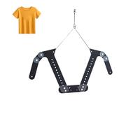 Portable Child Mannequin,Clothing Wall Mount Coat Rack, Transparent Mannequin Hangers with Foam, Mannequin Torso Adjustable Dress Form, for Retail Stores, Photoshoots