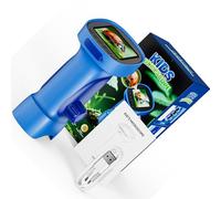 Portable Children Microscope with LED Lighting and Rechargeable Power Source for Outdoor Learning Led Light Microscope for Children