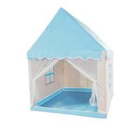 ＡＷＨＡＯ Portable Children Play Door Decoration Playhouse Toddler Tent Play House Tent Toys, Blue