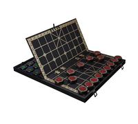 Portable Chinese Chess Set With Foldable Board, Strategy Game For 2 Players, Ideal For Travel And Home Entertainment
